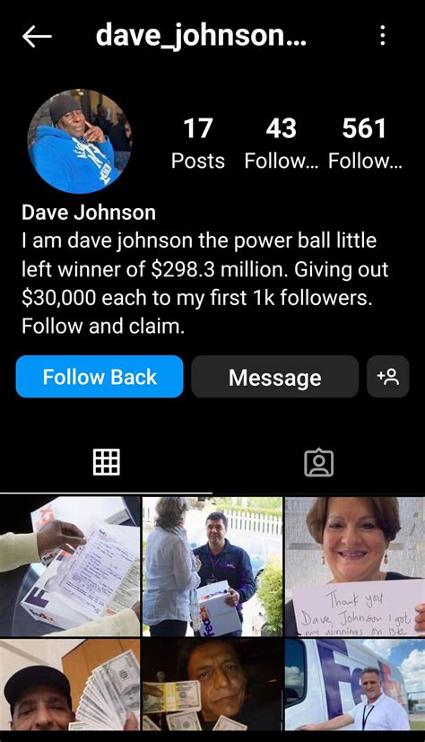 dave johnson scam.